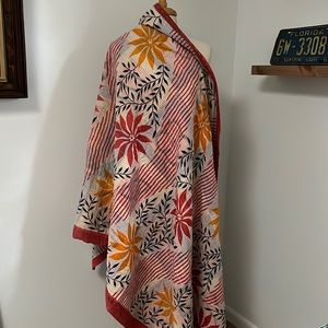 Vintage Indian Kantha Quilt Throw